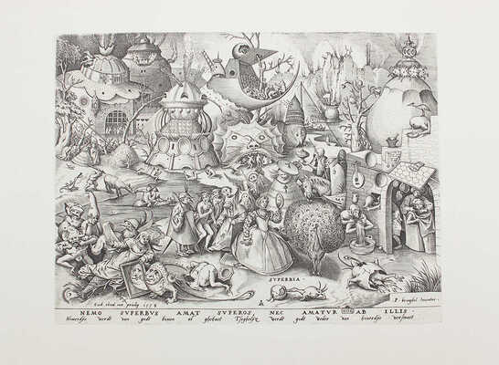 Брейгель П. «Грехи» и «Добродетели». 16 факсимильных репродукций / Из собр. ГПБ им. М.Е. Салтыкова-Щедрина. Л., 1991.